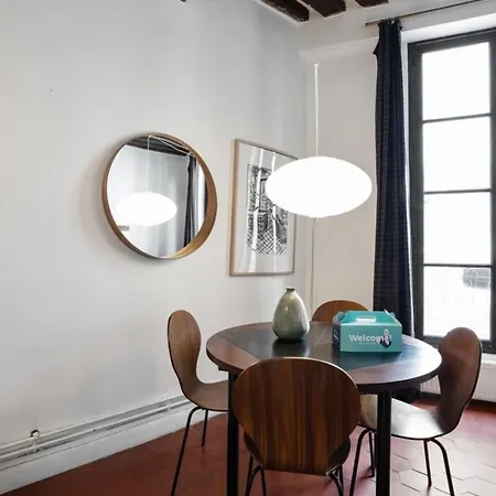 Parisian With Terrace In Saint Michel-notre Dame Apartment